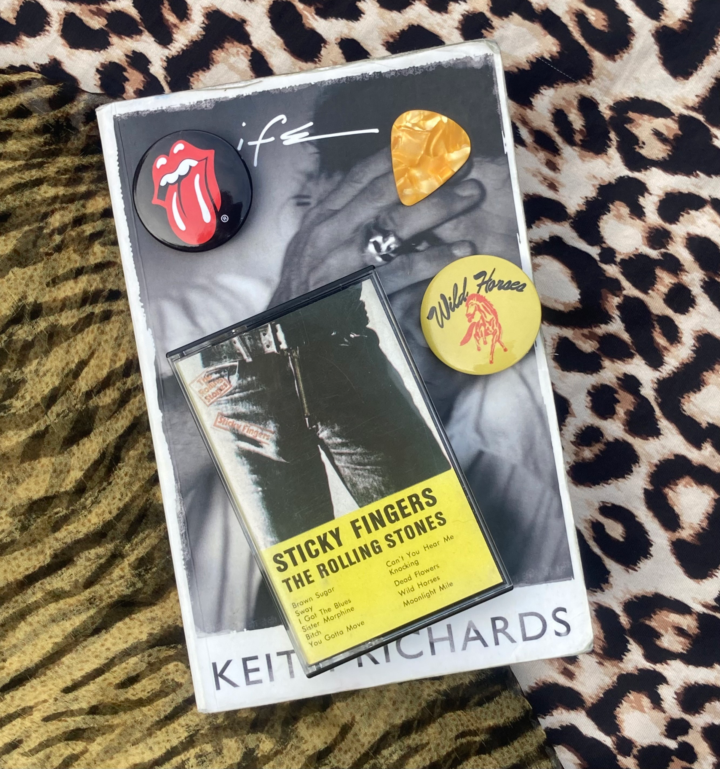 Sticky Fingers – The Rolling Stones Cassette.